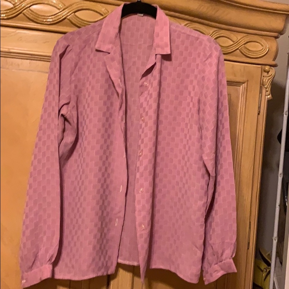 Purple Blouse silky